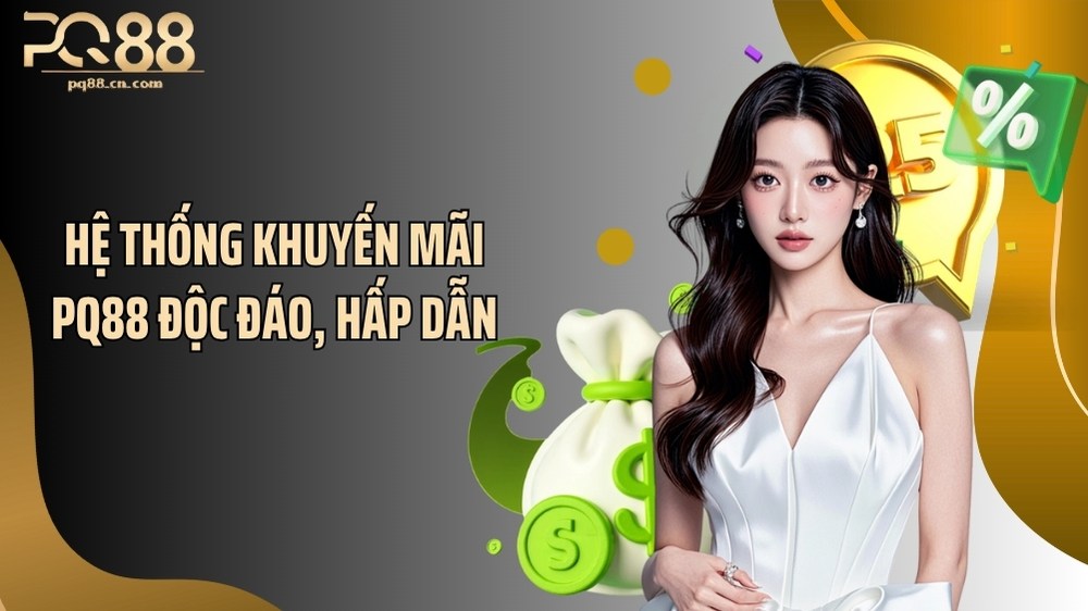 Hệ thống khuyến mãi PQ88 độc đáo, hấp dẫn