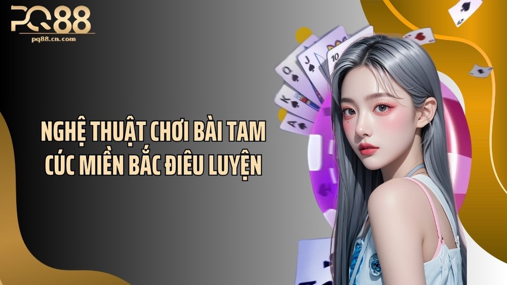 Nghệ thuật chơi bài tam cúc miền Bắc điêu luyện
