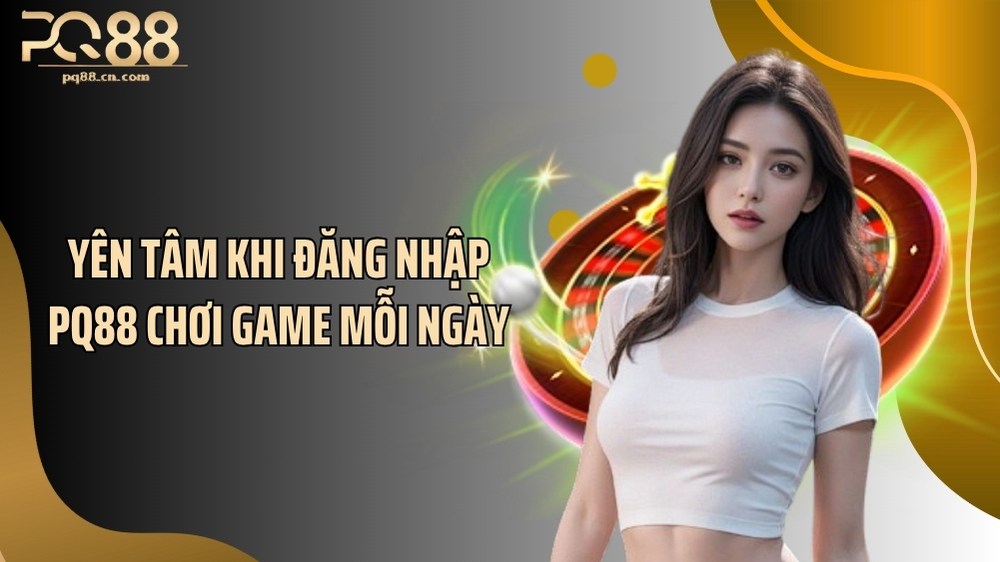 Yên tâm khi đăng nhập PQ88 chơi game mỗi ngày